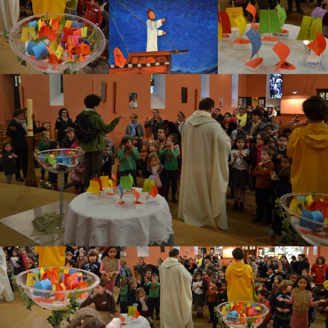 photos souvenir, Fête diocésaine de l'éveil à la foi, le 8 février 2014 aux St Anges , Limoges