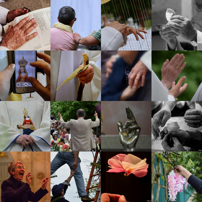 Ostensions d'Aixe 2016: des mains pour créer, préparer, organiser, se renconter, partager, prier