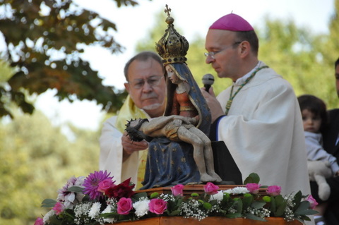 messe 2010 avec ND d'Arliquet, diocèse de Limoges